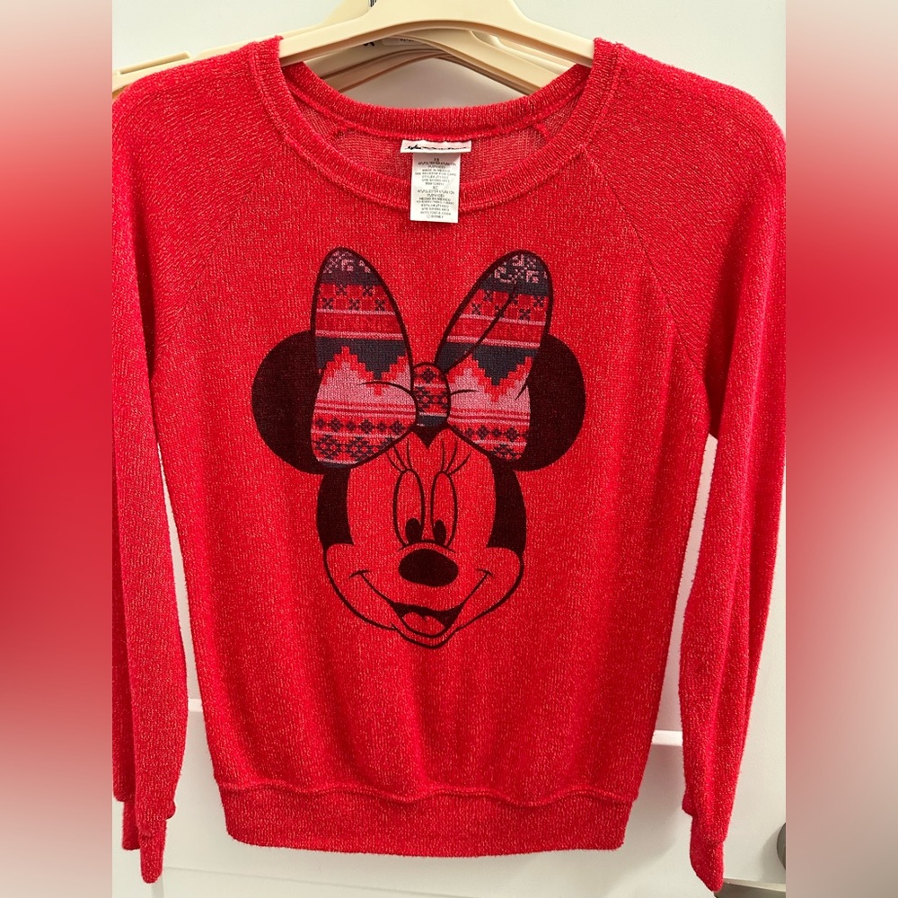 Disney Parks Christmas sweater! Worn once!!! Size xs